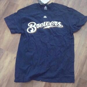 BREWERS‎ MEDIUM VINTAGE SHIRT 00S Y2K G6